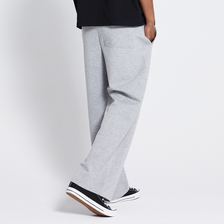 Baggy scuba pants "Coast" Grey Melange